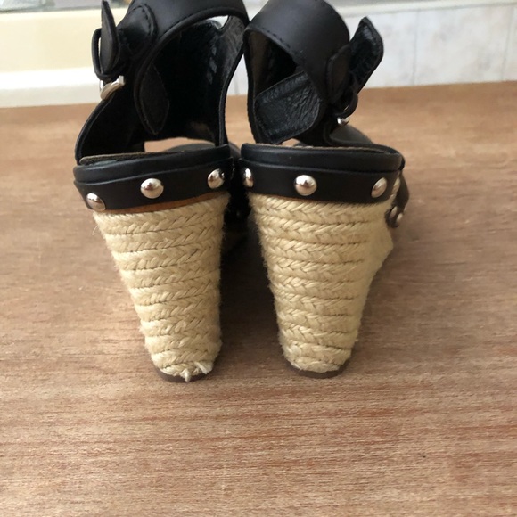 Size 9 Very Volatile Black Wedge - Picture 4 of 5